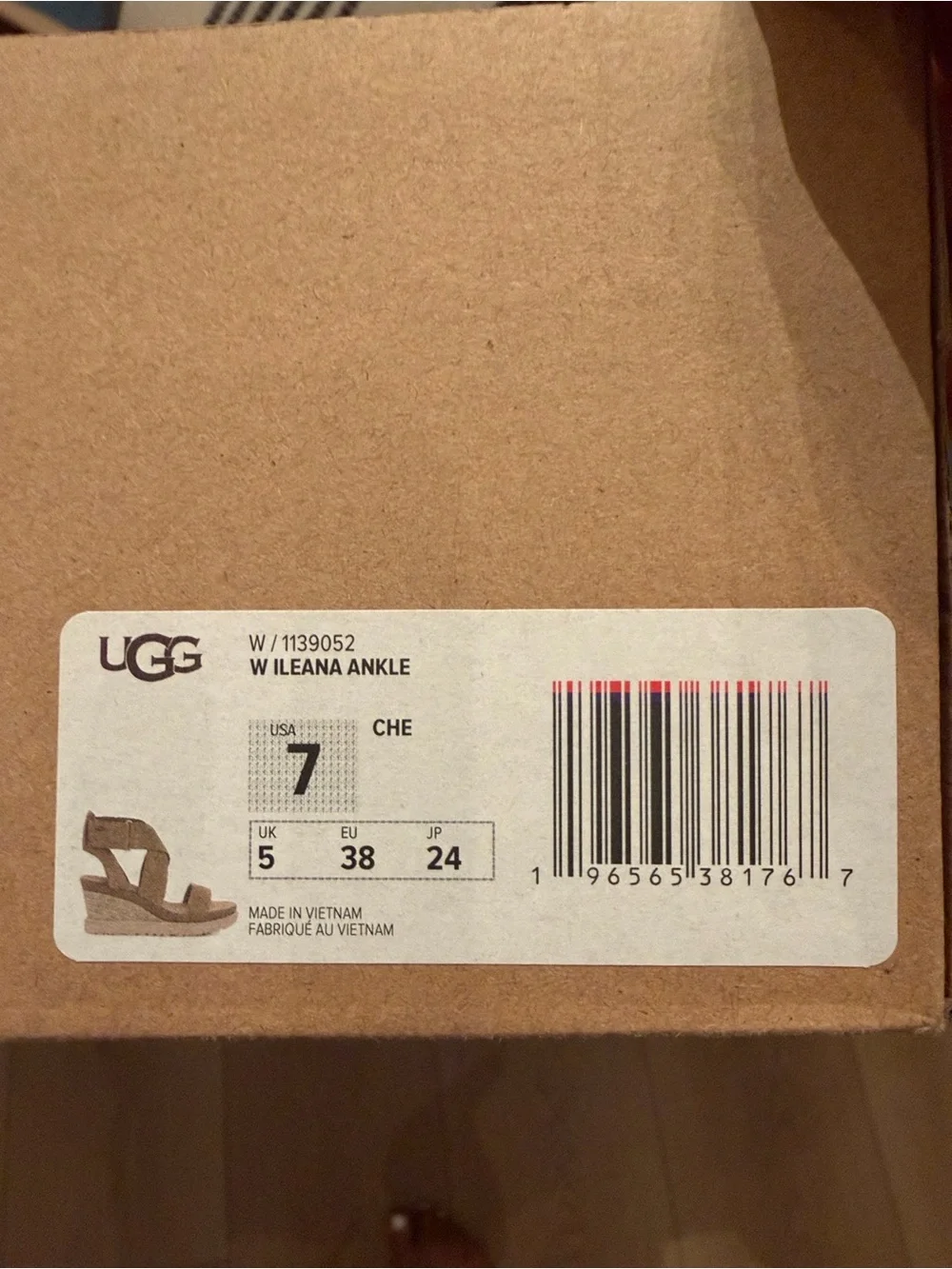 UGG wedge sandals